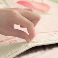 Kawaii Korean Tulip Bedroom Carpet Mat – Limited Edition -Kawaiitherapy Shop 66808 cbjr2i