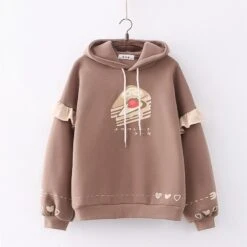 Kawaii Japanese Strawberry Cake Hoodie – Limited Edition -Kawaiitherapy Shop 66945 bi8etx