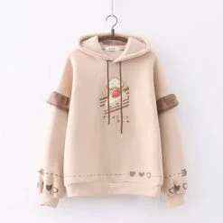 Kawaii Japanese Strawberry Cake Hoodie – Limited Edition