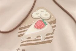 Kawaii Japanese Strawberry Cake Hoodie – Limited Edition -Kawaiitherapy Shop 66945 qibisb
