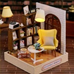 Kawaii DIY Cake Studio Furniture Dollhouse – Limited Edition -Kawaiitherapy Shop 67024 b8hfdu