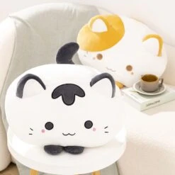 Kawaii Therapy Mochi Neko Cat Plush Pillow -Kawaiitherapy Shop 67286 qavs4m