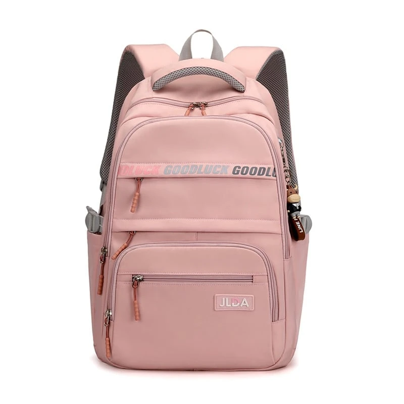 Kawaii Korea Style Nylon Large Capacity Backpack 2 Kawaii Korea Style Nylon Large Capacity Backpack - Image 2