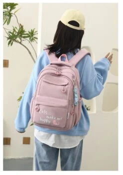 Kawaii Cats Harajuku Large Capacity College Backpack -Kawaiitherapy Shop 67482 uz9dz9