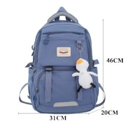 Kawaii Large Capacity Korea Style College Backpack -Kawaiitherapy Shop 68342 c9o5k2