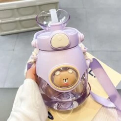 Kawaii Animal Style Pastel Straw Bottle (850ml) 14 Kawaii Animal Style Pastel Straw Bottle (850ml) -Kawaiitherapy Shop 68453 ugqom9