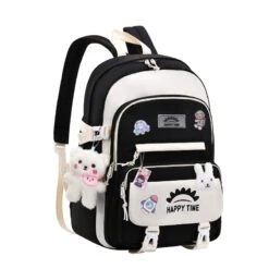 Kawaii Large Capacity Waterproof Pastel School Backpack -Kawaiitherapy Shop 68870 u3eb59