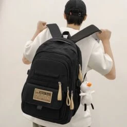 Kawaii College Style Mutipocket Harajuku Book Backpack