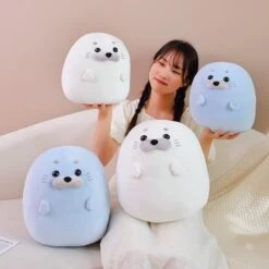 Kawaii Therapy Mochi Seal Chubby Plush XL (35cm)