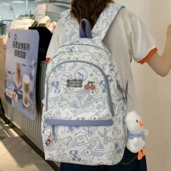 Kawaii Pastel Pattern Style Harajuku Backpack – Limited Edition -Kawaiitherapy Shop 69178 vpk3tp