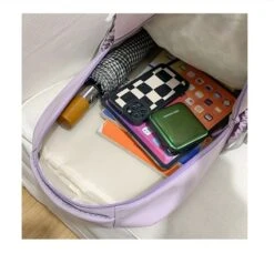 Kawaii Korean Style Large Capacity Pastel Backpack – Limited Edition -Kawaiitherapy Shop 69262 pxlvyc