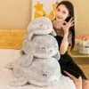 Kawaii Therapy Mochi Seal Plush (80cm) – Jumbo Edition