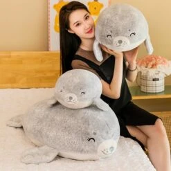 Kawaii Therapy Mochi Seal Plush (80cm) – Jumbo Edition -Kawaiitherapy Shop 69675 ve9xcv