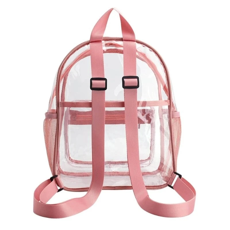 Kawaii Clear Transparent College Backpack – Limited Edition 4 Kawaii Clear Transparent College Backpack – Limited Edition - Image 4