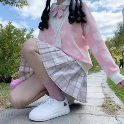 Kawaii Candy Hearts Harajuku Pastel Sweater – Special Edition -Kawaiitherapy Shop 71881 cu50ce