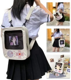 Kawaii Harajuku Game Controller Ita Style Bag -Kawaiitherapy Shop 72157 wdbbmj
