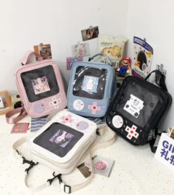 Kawaii Harajuku Game Controller Ita Style Bag -Kawaiitherapy Shop 72157 wupont