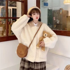 Kawaii Japanese Style Bear Winter Hoodie – Special Edition -Kawaiitherapy Shop 72275 go2io8