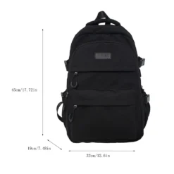 Kawaii Korea Style Pastel Solid Canvas Backpack -Kawaiitherapy Shop 72309 nbqhvt