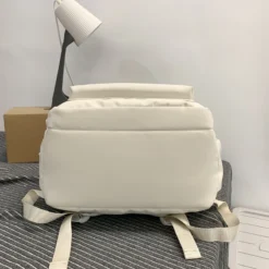 Kawaii Korea Style Pastel Solid Canvas Backpack -Kawaiitherapy Shop 72309 xelv9u