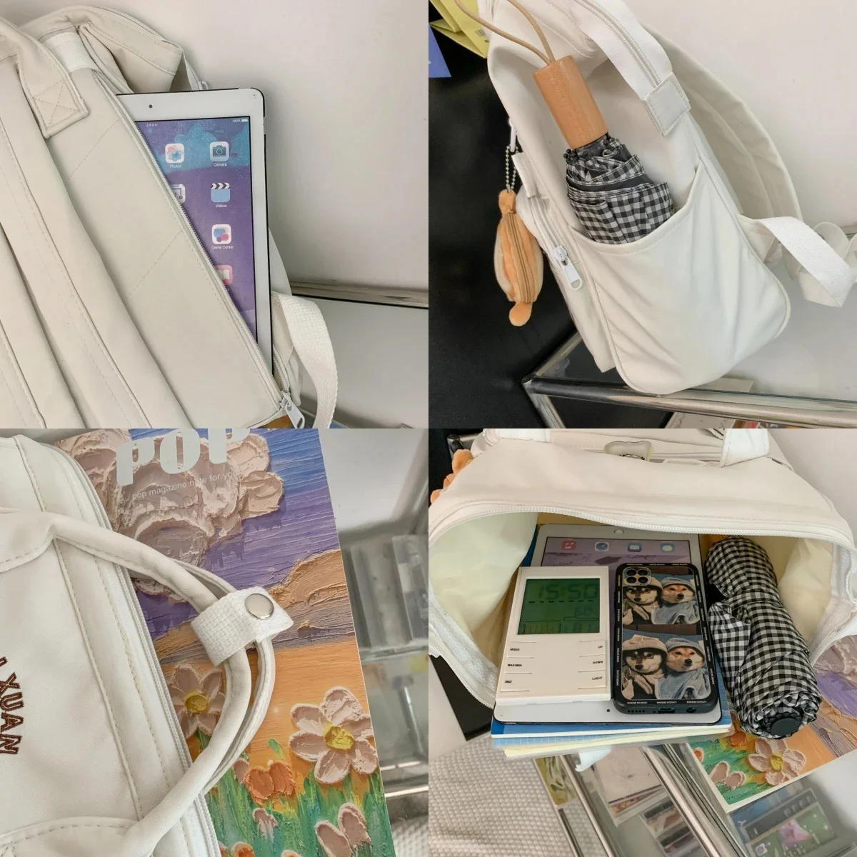 Kawaii Bakery Korea Style College Backpack – Limited Edition 6 Kawaii Bakery Korea Style College Backpack – Limited Edition - Image 6