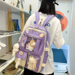 Kawaii Harajuku Ita Style School Backpack (5pcs) – Limited Edition -Kawaiitherapy Shop 72467 hz4ox5