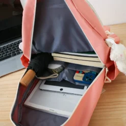 Kawaii Pastel Multipocket Harajuku Backpack Set -Kawaiitherapy Shop 72528 wbxgyq