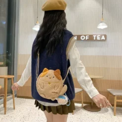 Kawaii Therapy Cat Harajuku Shoulder Bag – Limited Edition -Kawaiitherapy Shop 72652 37oqps