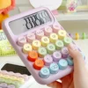 Kawaii Candy Pastel Style Mechanical Calculator – Limited Edition