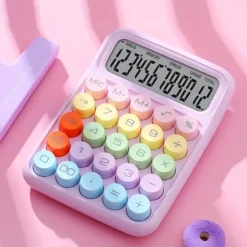 Kawaii Candy Pastel Style Mechanical Calculator – Limited Edition 9 Kawaii Candy Pastel Style Mechanical Calculator – Limited Edition -Kawaiitherapy Shop 72700 jsp07y