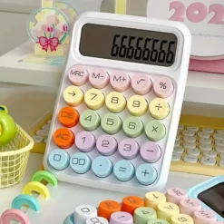Kawaii Candy Pastel Style Mechanical Calculator – Limited Edition 8 Kawaii Candy Pastel Style Mechanical Calculator – Limited Edition -Kawaiitherapy Shop 72700 wiam61