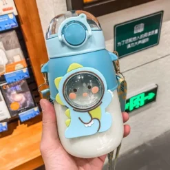 Kawaii Cute Animal Pastel Straw Bottle (700ml) – Limited Edition -Kawaiitherapy Shop 73203 fhhwck