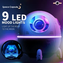 Astronaut Space Capsule Humidifier – Special Edition -Kawaiitherapy Shop 73224 s5p5ti