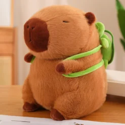 Capybara Stuffed Animal With Turtle Backpack (40cm) XL