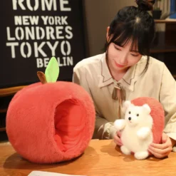 Snuggles The Apple Hedgehog Plush – Limited Edition -Kawaiitherapy Shop 73443 cgn4qe