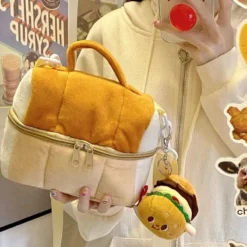 Kawaii Therapy Bread Toast Shoulder Bag – Special Edition -Kawaiitherapy Shop 73456 g3j0ni