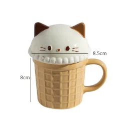 Kawaii Cute Animal Ceramic Coffee Cup – Limited Edition -Kawaiitherapy Shop 73522 a8on3m