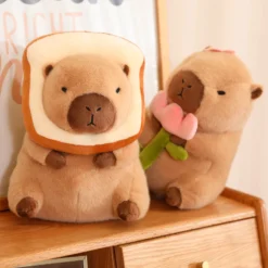 Kawaii Adorable Dressed Up Capybara Stuffed Animal (30cm)