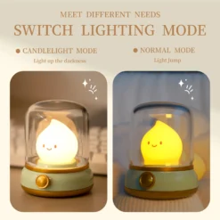 Kawaii Mini Adjustable Retro USB LED Lamp – Limited Edition -Kawaiitherapy Shop 73617 acnc4b