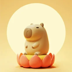 Kawaii Capybara USB Night Lamp – Limited Edition -Kawaiitherapy Shop 73649 qwj75i