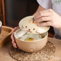 Kawaii Japanese Style Cat Ceramic Ramen Bowl – Special Edition -Kawaiitherapy Shop 73664 mh5g6v