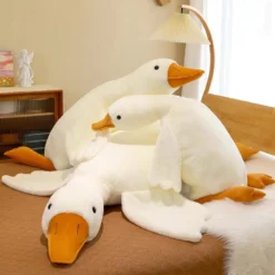 Kawaii Fluffy Goose Plush Jumbo Edition (120cm) -Kawaiitherapy Shop 73705 mj7ugp