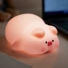 Kawaii Squishy Pig LED Night Lamp – Limited Edition
