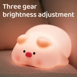 Kawaii Squishy Pig LED Night Lamp – Limited Edition -Kawaiitherapy Shop 73808 uhkwbt