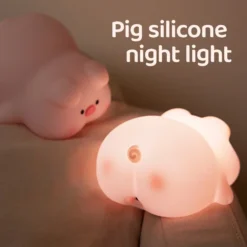 Kawaii Squishy Pig LED Night Lamp – Limited Edition -Kawaiitherapy Shop 73808 wg3pjh