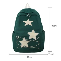 Kawaii Korea Style Sweet Starry Pastel Backpack -Kawaiitherapy Shop 73818 dvrscn