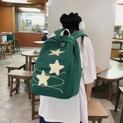 Kawaii Korea Style Sweet Starry Pastel Backpack -Kawaiitherapy Shop 73818 oovz3e