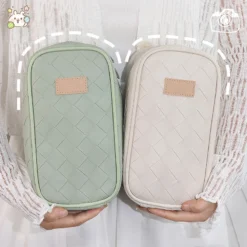 Kawaii Large Capacity Preppy Style Multi-layer Pencil Case -Kawaiitherapy Shop 74032 vw4zxf