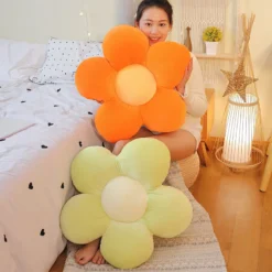 Kawaii Therapy Daisy Sunflower Cushions XL – Limited Edition -Kawaiitherapy Shop 74566 6dlof3