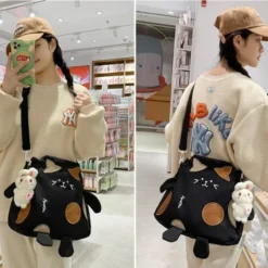 Kawaii Japanese Style Cat Crossbody Bag – Special Edition -Kawaiitherapy Shop 74636 487ifr